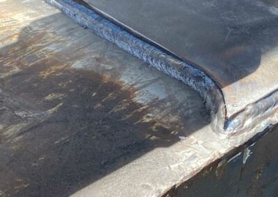 MLP-Welding-metal-column-welded-side-view